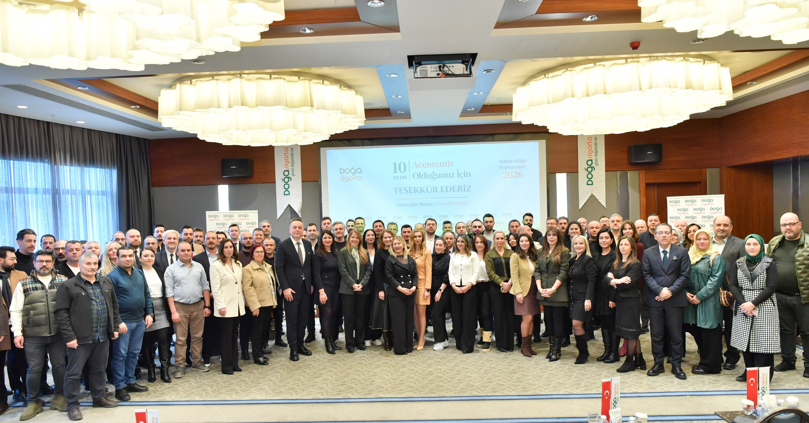 Do�a Sigorta Acenteleri �le �Gelece�in Do�as�, Güvenin Rotas�� Sloganl� Toplant�lar�nda Bulu�tu.